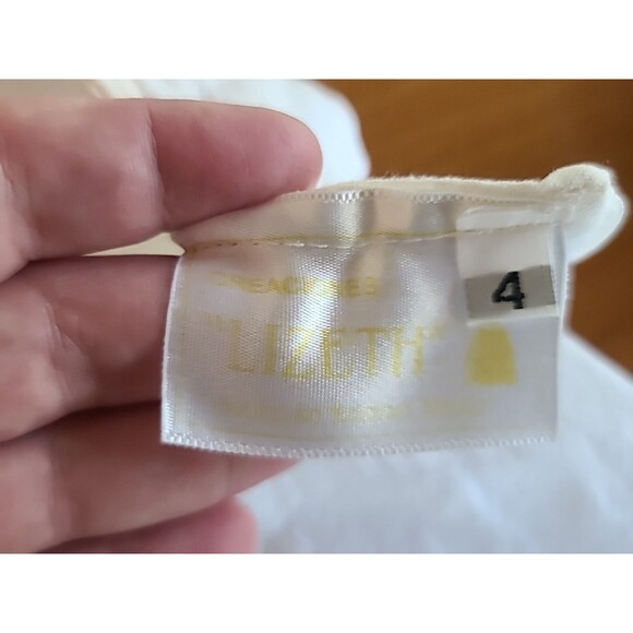 Lizeth Girls Embroidered Floral Dress Size 4 - Picture 5 of 10